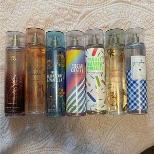 Bath & Body Works body sprays